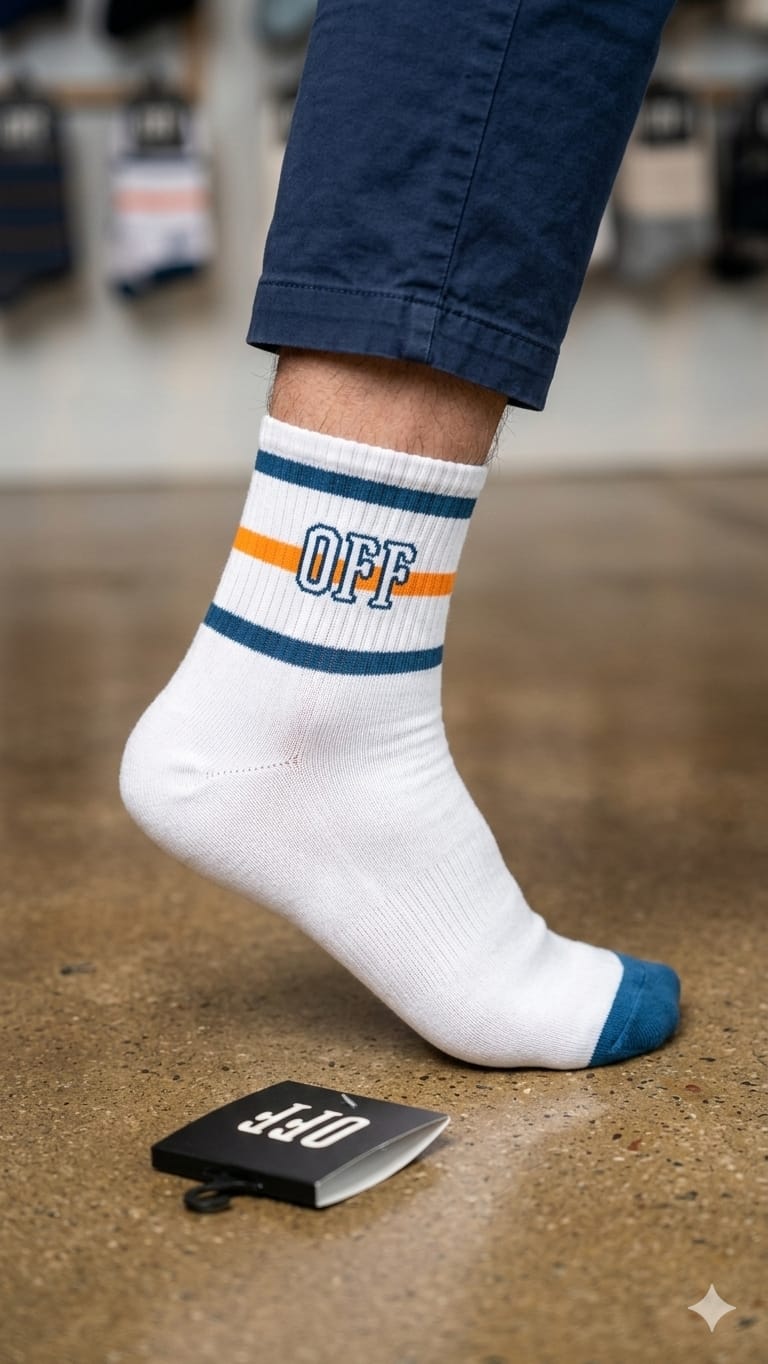 Off Ankle Socks – Premium Cotton Socks Set (Pack of 10 Pairs)