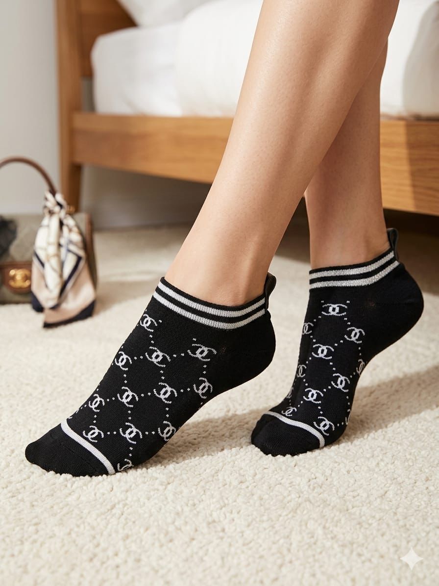 Ch Ankle Socks – Premium Cotton Socks Set (Pack of 10 Pairs)