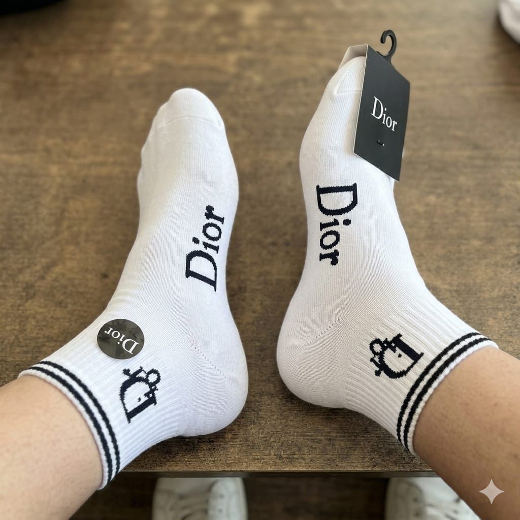 Dio Ankle Socks – Premium Mix Design Socks Set (Pack of 10 Pairs)