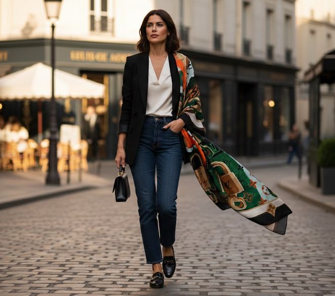 Lo Silk Stoles – Shiny Rectangular Summer Scarves