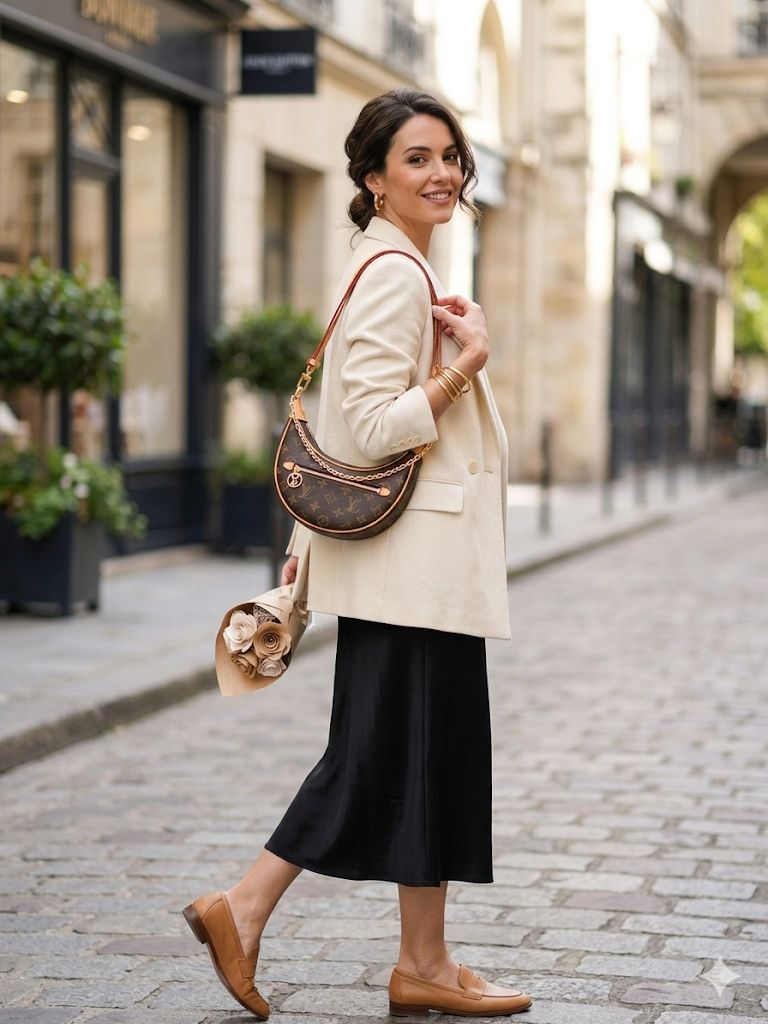 Lo Monogram Loop Handbag – Premium Designer Shoulder Bag