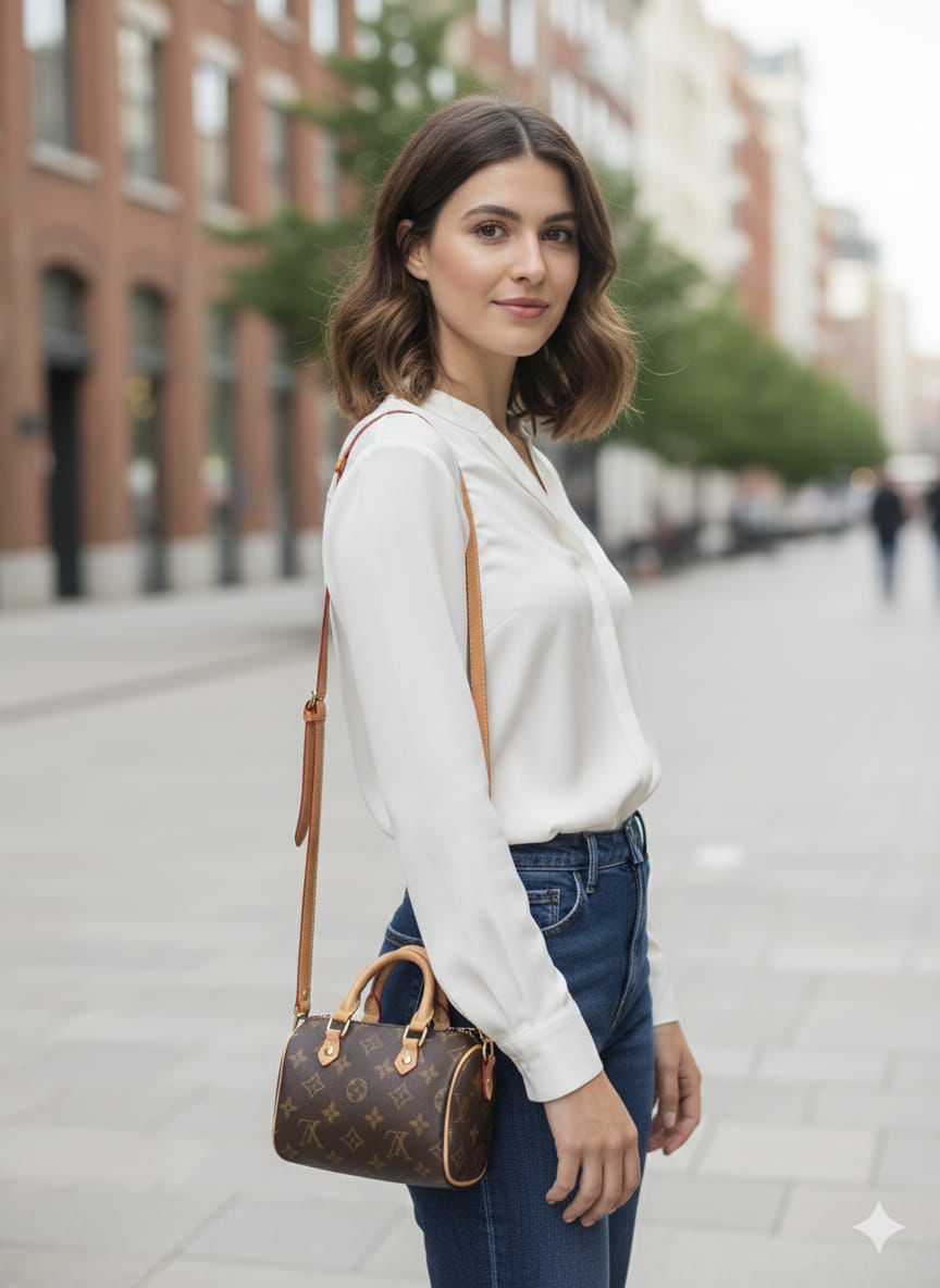 Lo Speedy Bag – Iconic Designer Handbag with Magnetic Box