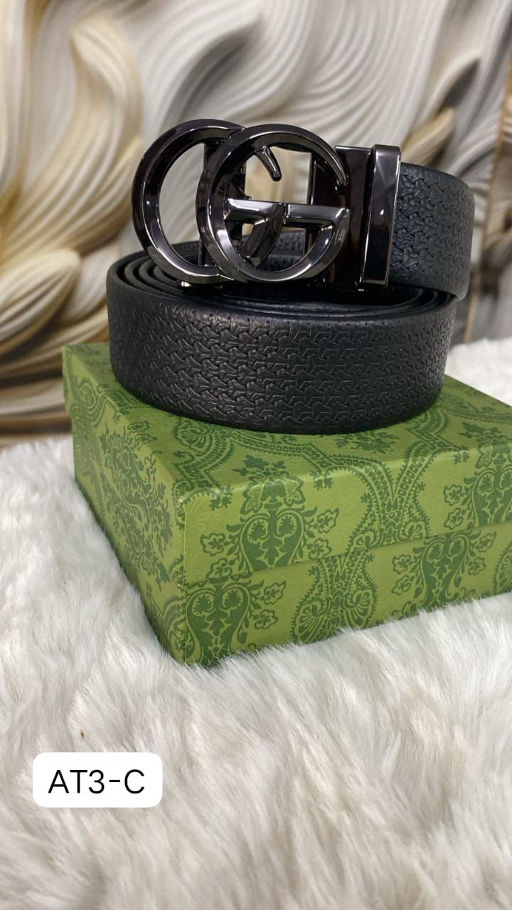 Guc Auto Lock Belt – Premium Leather Designer Belt