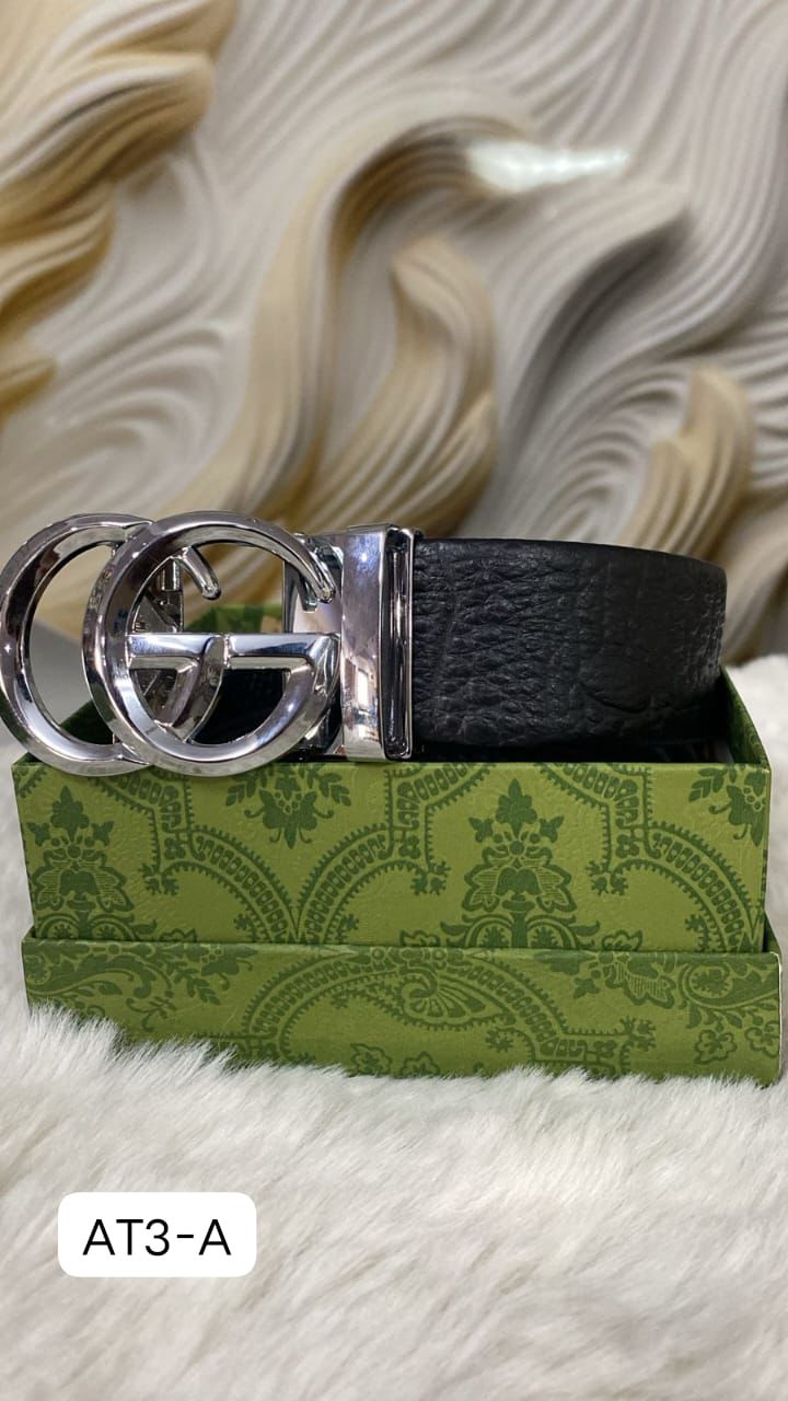 Guc Auto Lock Belt – Premium Leather Designer Belt