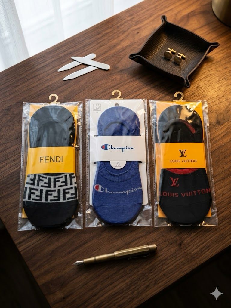 Lou, Fen & Cha Loafer Socks – Premium Designer (Pack of 12 Pairs)