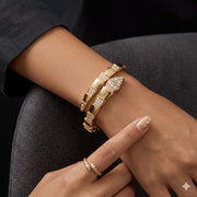 Bvl Gold Bracelet with Ring – Latest Luxury Jewellery Set