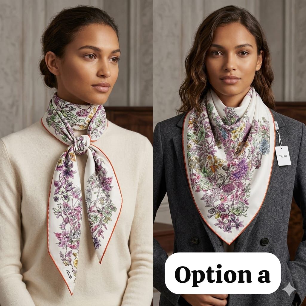 Dio Silk Stole (Pack of Any 2 design )