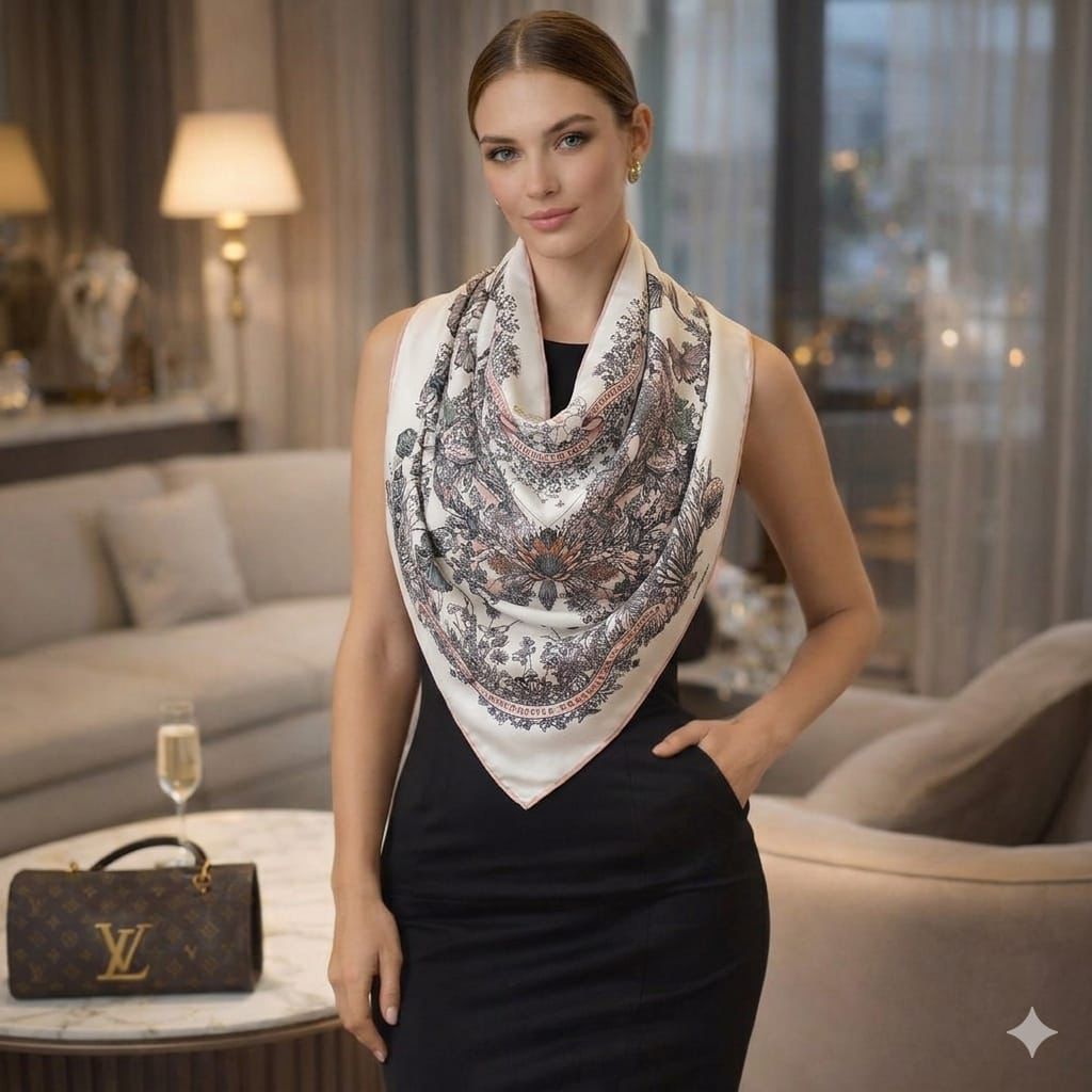 Dio Silk Stole (Pack of Any 2 design )