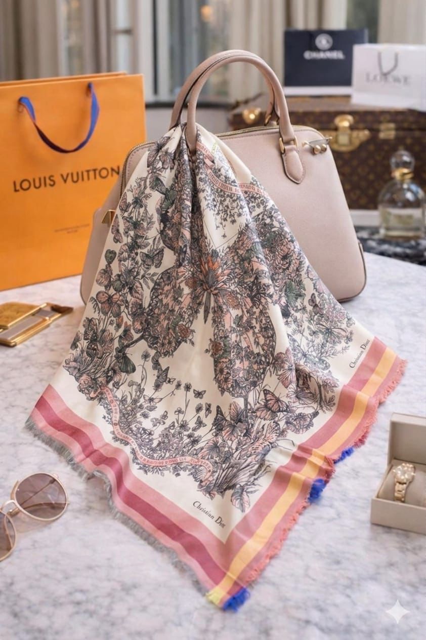 Dio Silk Stole (Pack of Any 2 design )