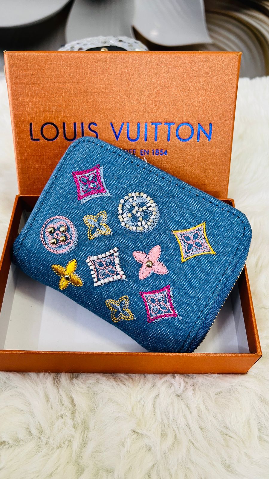 Lou Women's Wallet Set – Premium Luxury Collection( set of 2 wallets )