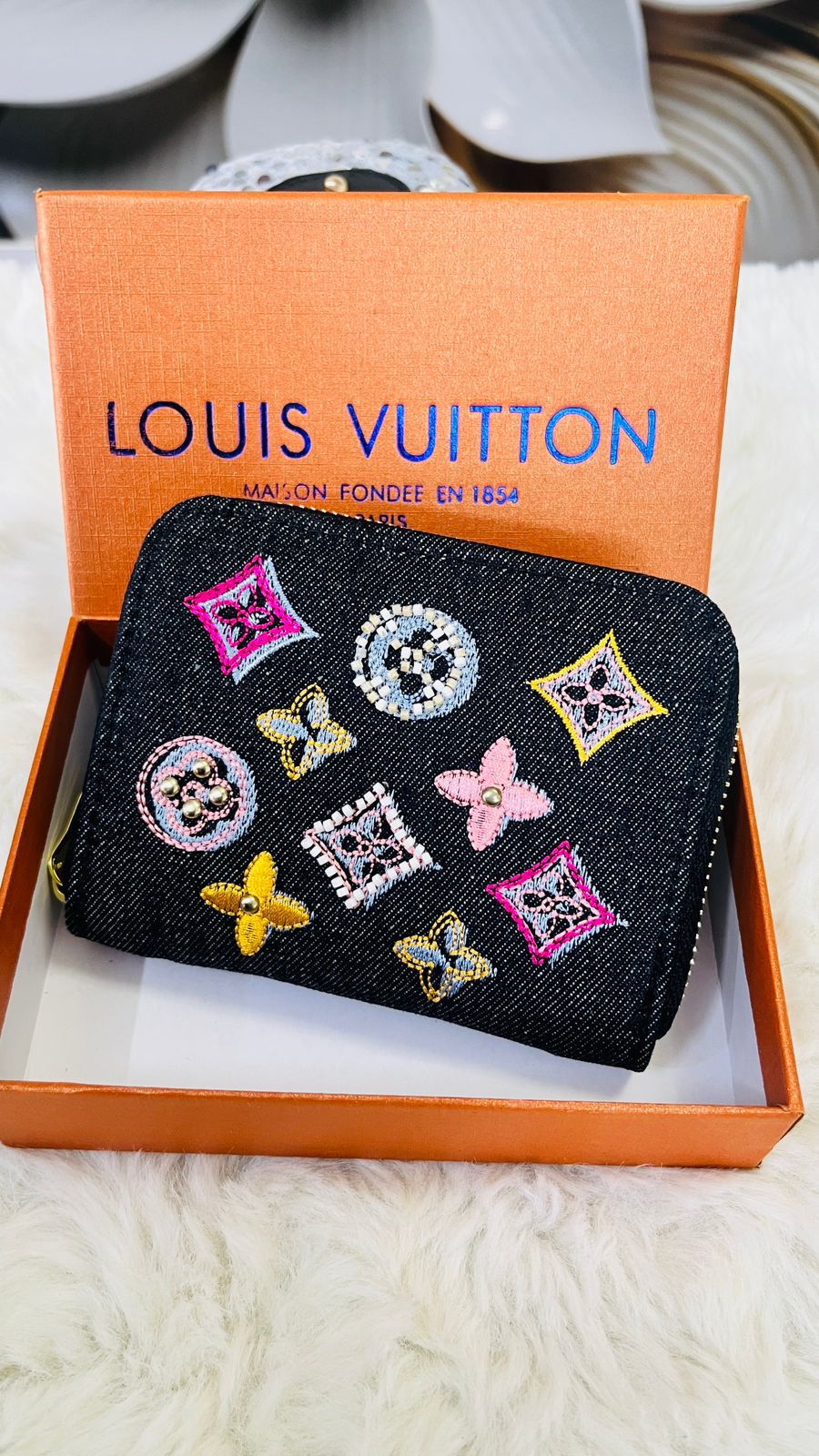 Lou Women's Wallet Set – Premium Luxury Collection( set of 2 wallets )