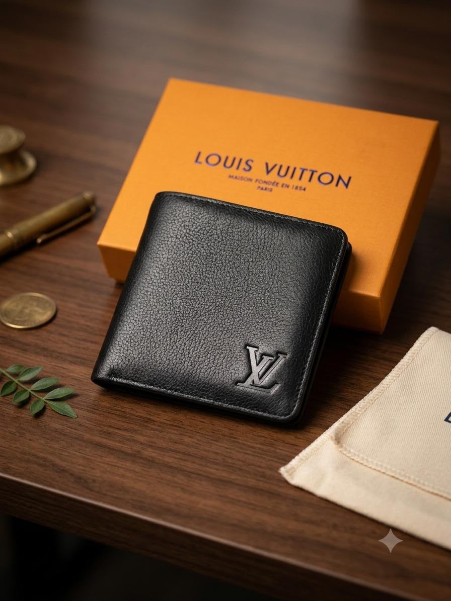 Lou Slim Wallet Set for Men – Premium Wallet (Pack of 2)