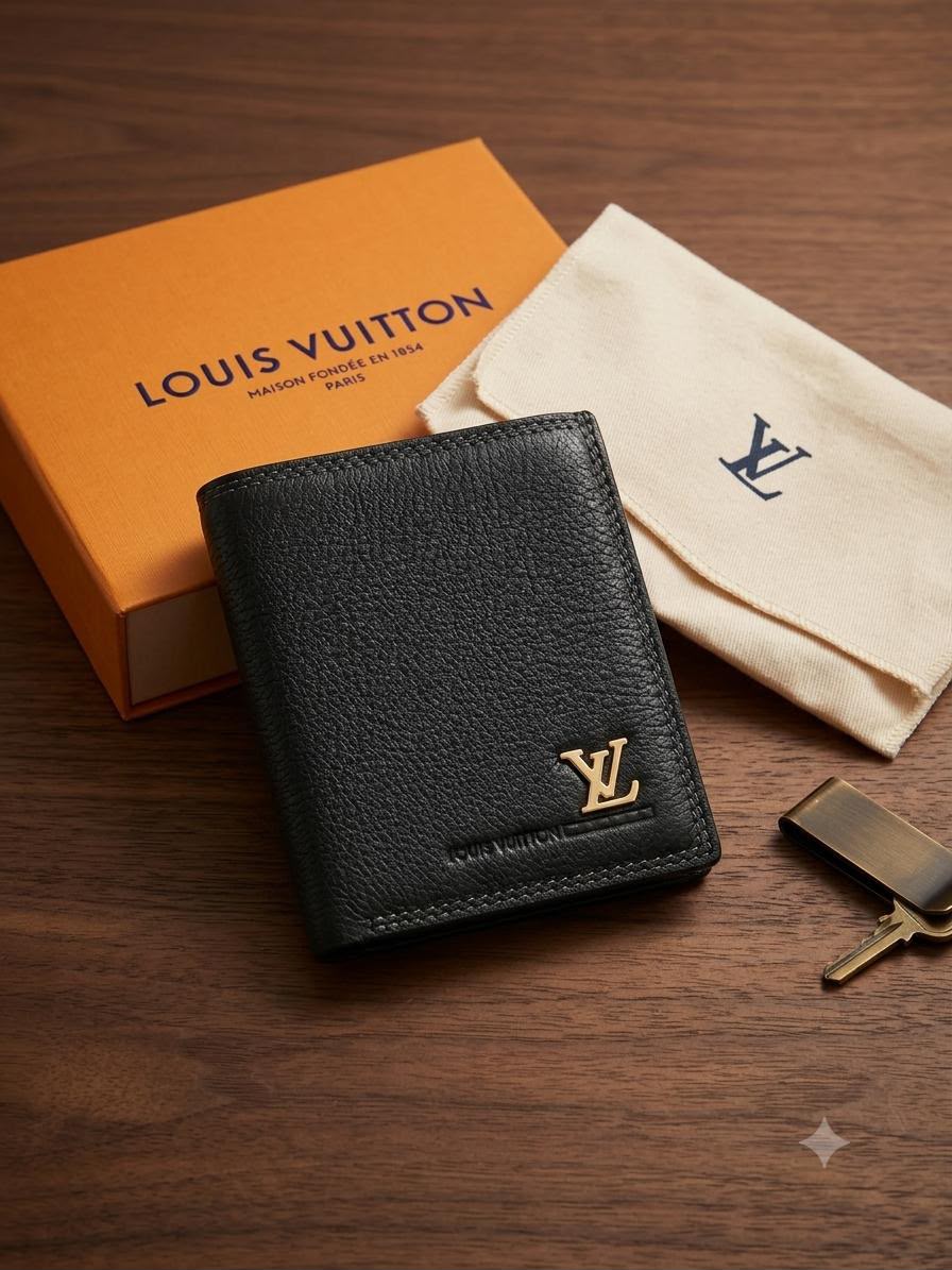Lou Slim Wallet Set for Men – Premium Wallet (Pack of 2)