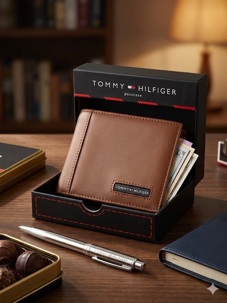 Tom Men's Wallet Set – Premium Luxury (Pack of 2)