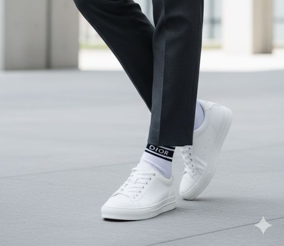 Dior Inspired Ankle Socks – Premium Collection (Pack of 10)