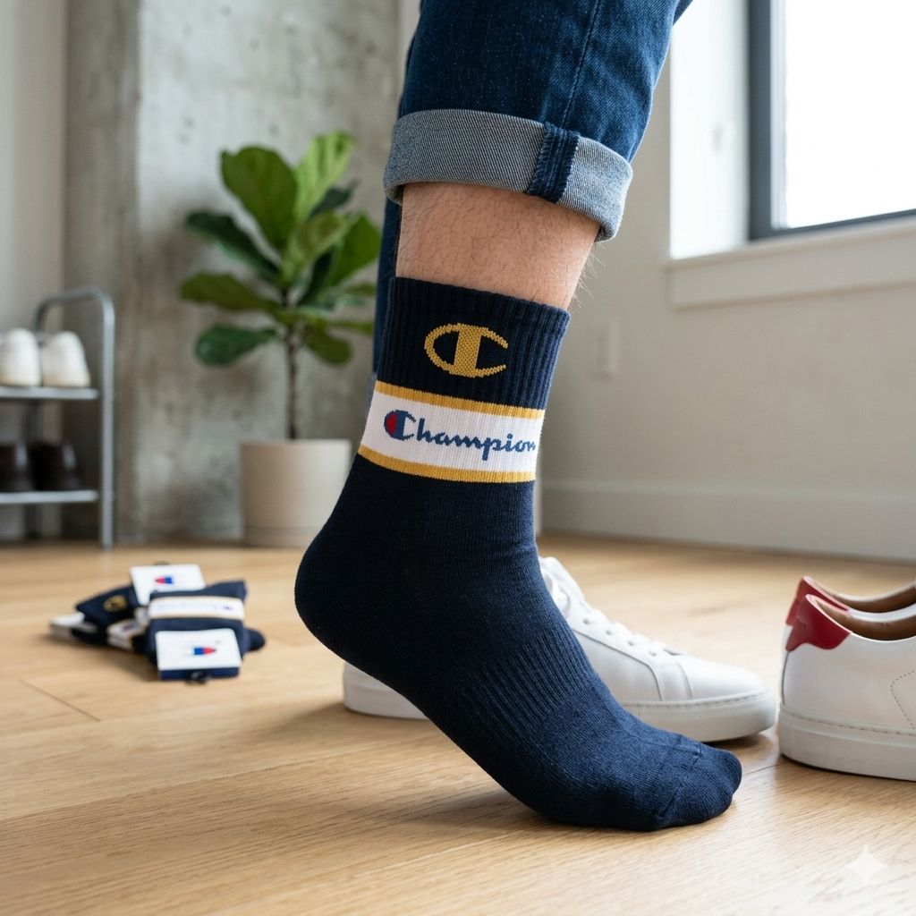 Champion Inspired Ankle Socks –  (Pack of 10)