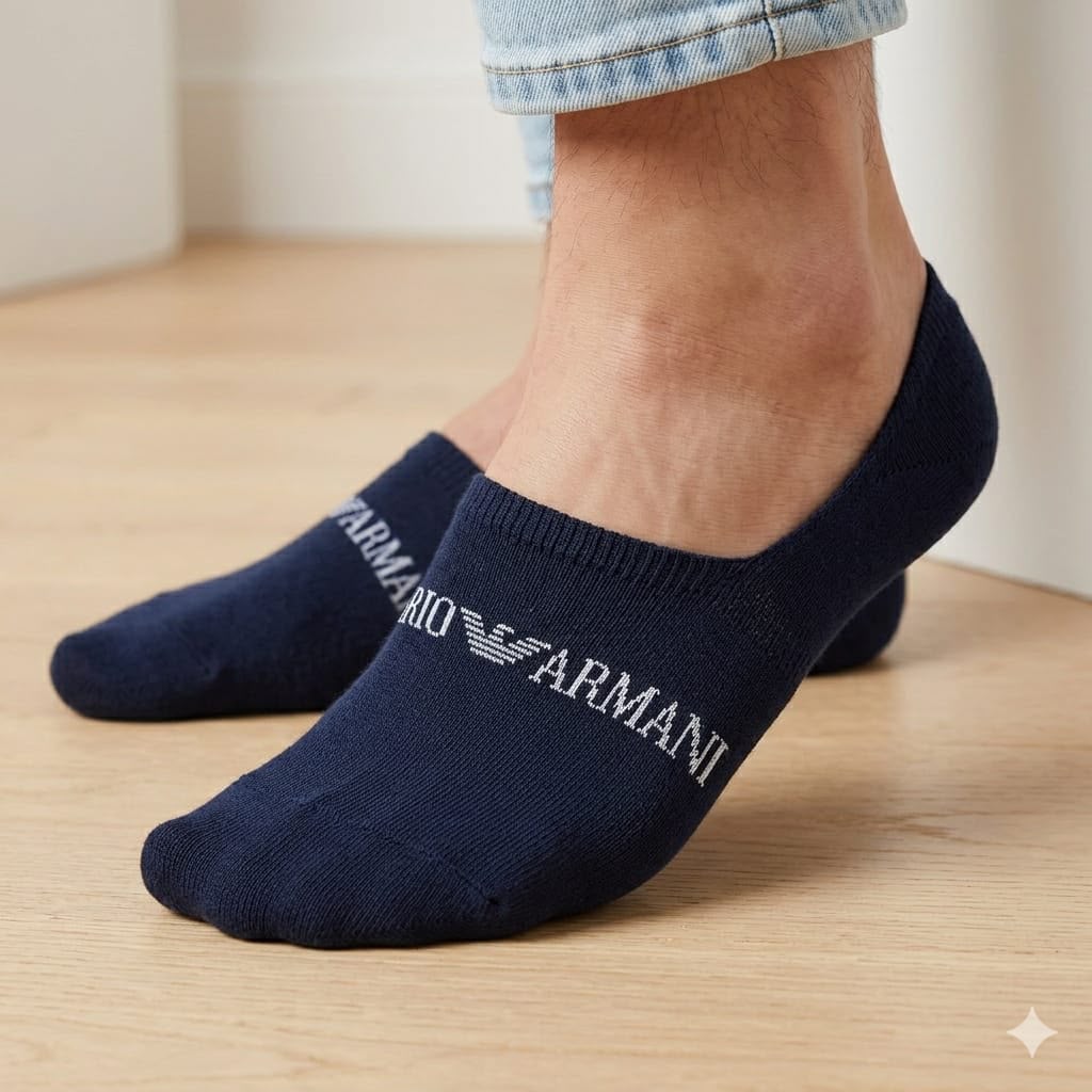 Armani Inspired Loafer Socks (Set of 12 Pairs)