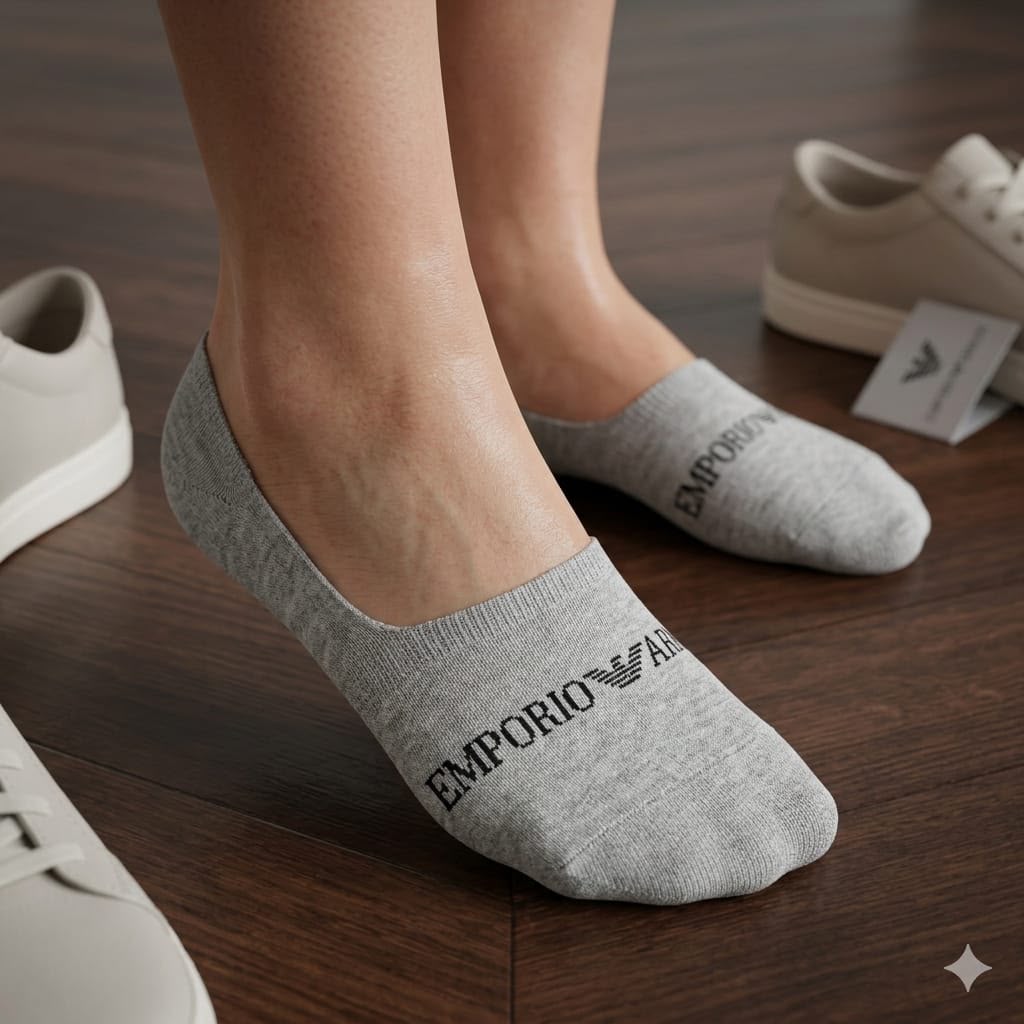 Armani Inspired Loafer Socks (Set of 12 Pairs)