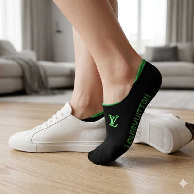 Louis Inspired Loafer Socks – (Pack of 12 Pairs)