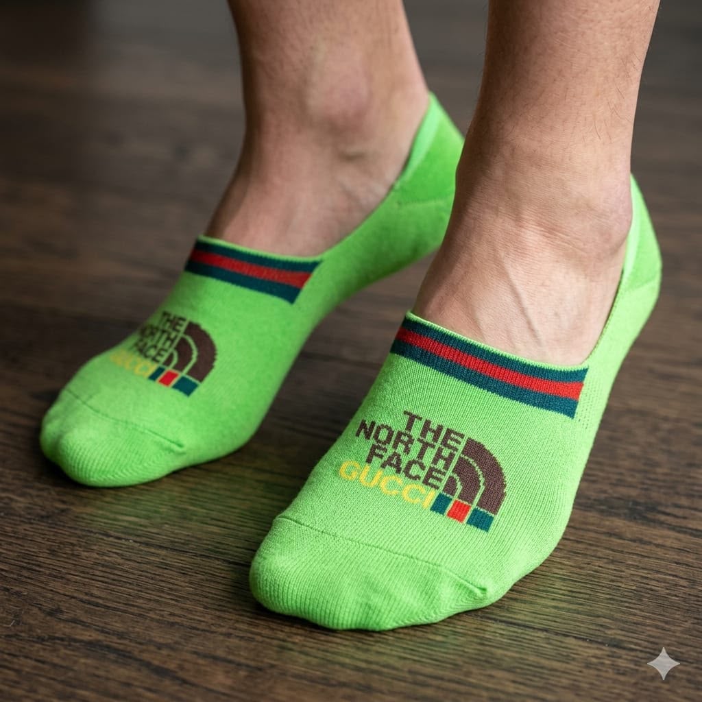 Gucci Inspired Loafer Socks –  (Set of 12 Pairs)
