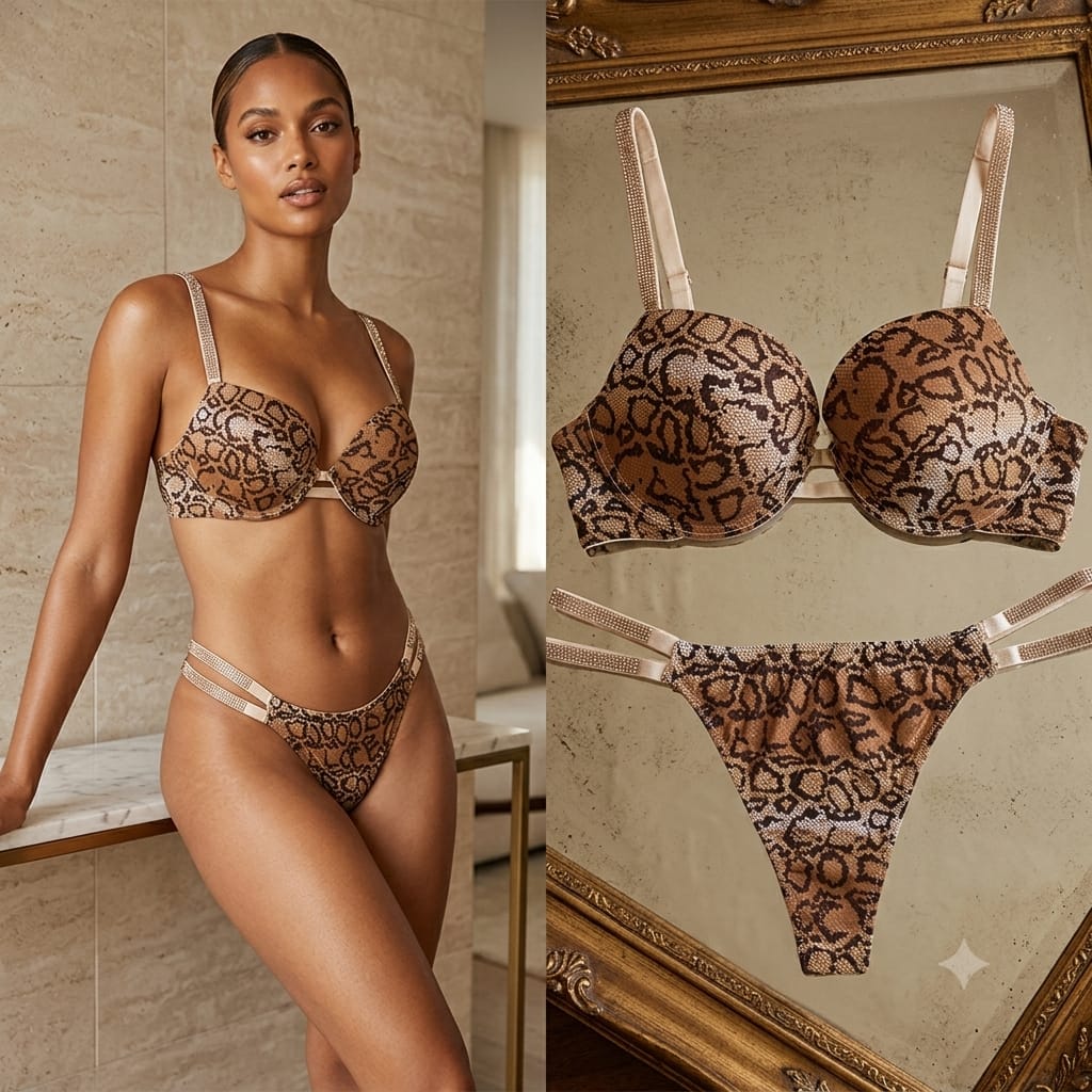 Vict Sec Premium Lingerie Set – Premium (Pack of 2 Set)