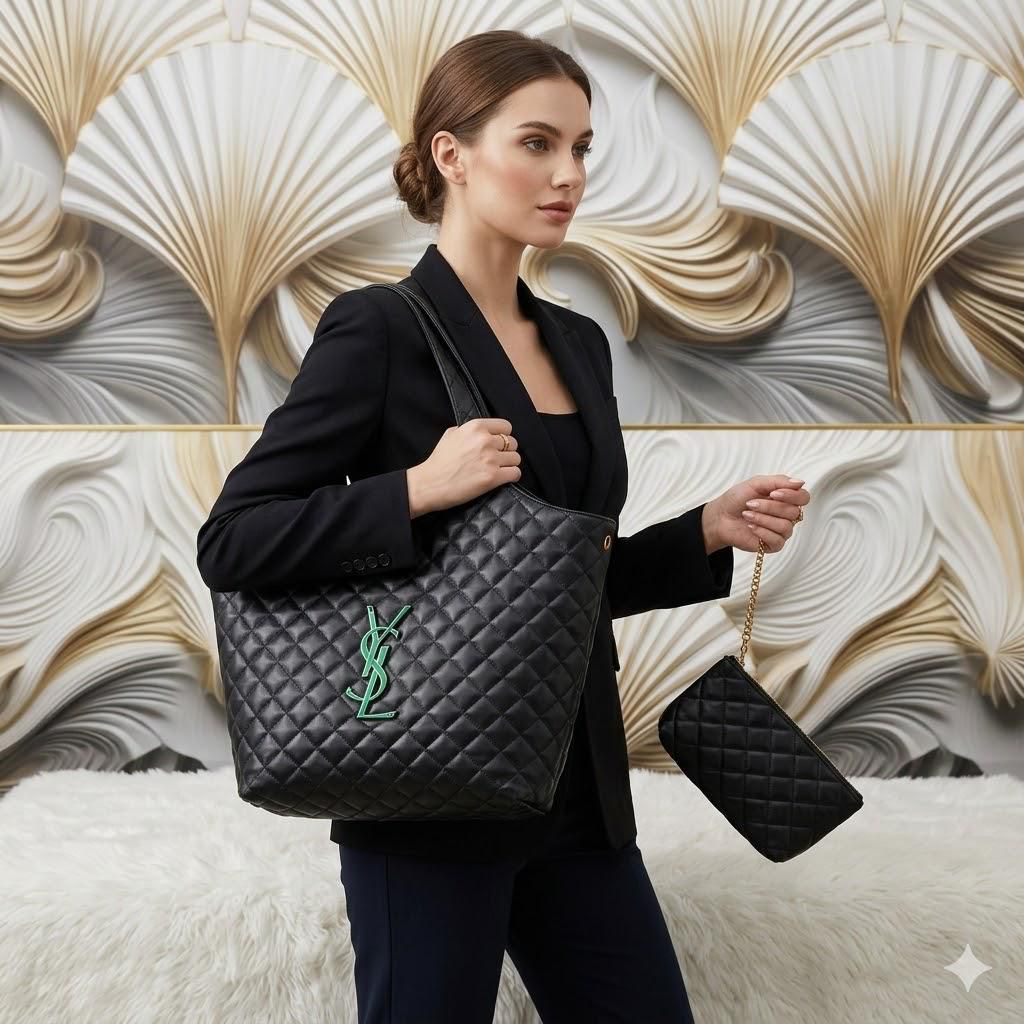 Ys Maxi Tote with Wallet – Premium Designer Handbag