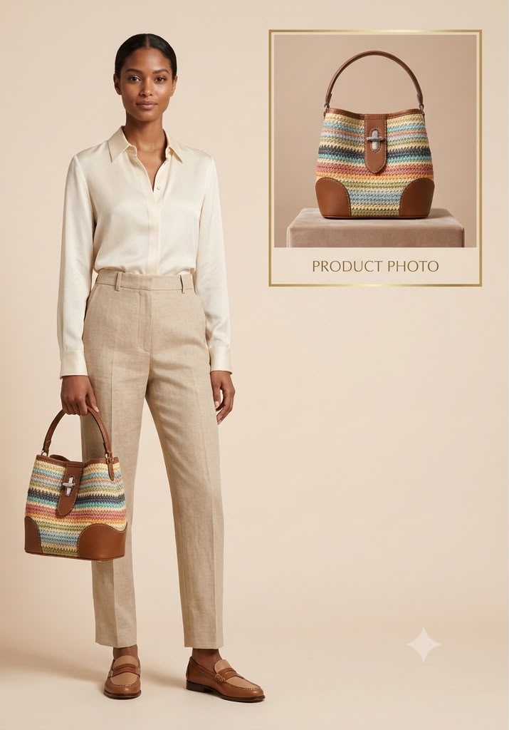 Luxury bucket multi COLOR