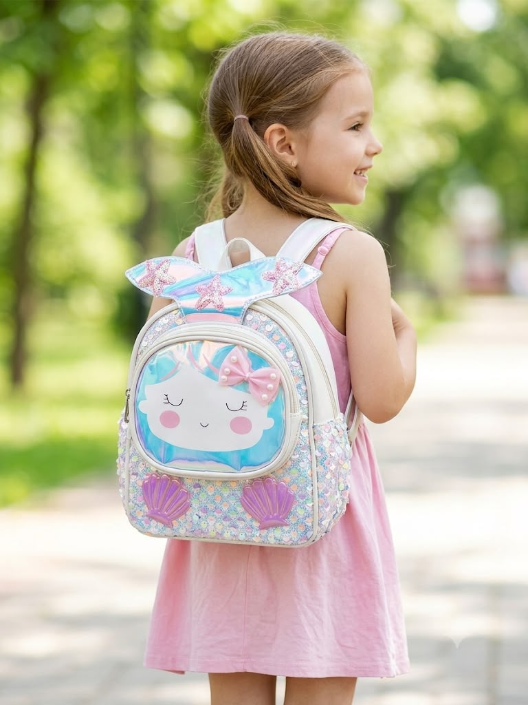 Mermaid sequin backpack