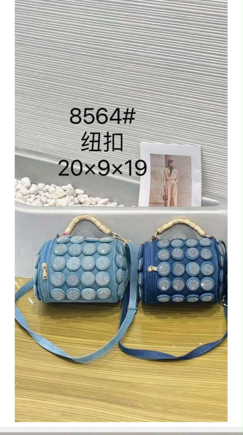 Denim Speedy bag