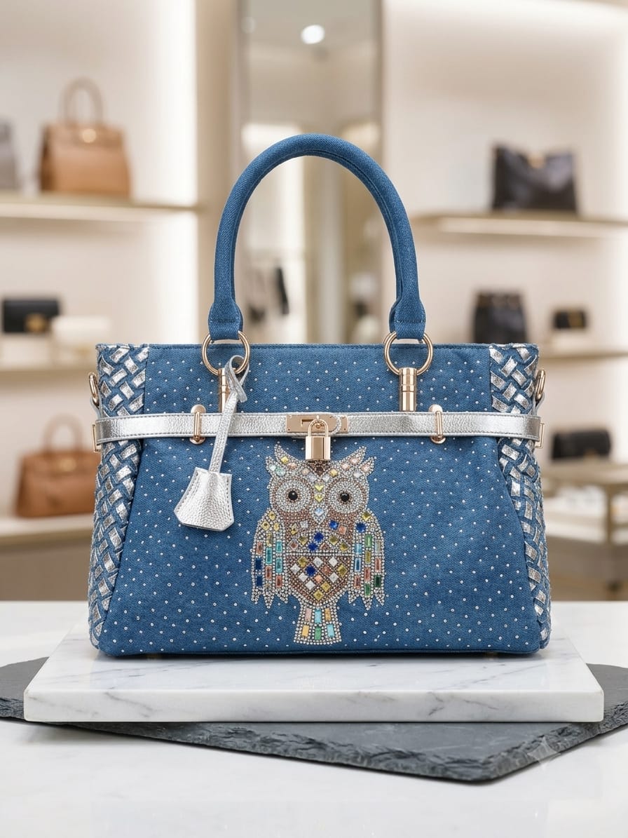 Denim Handbag