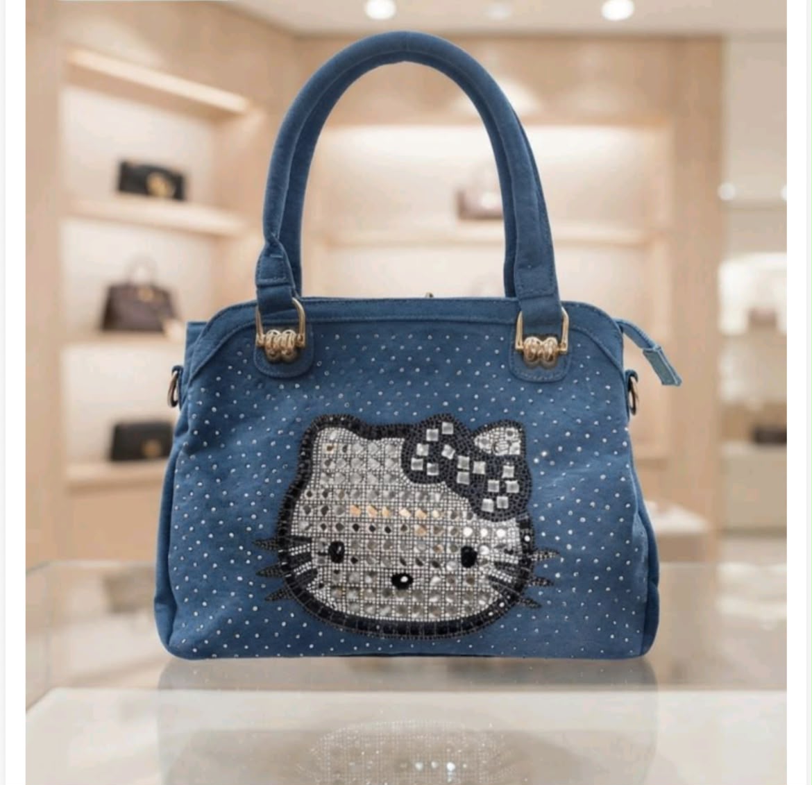 Denim Handbag