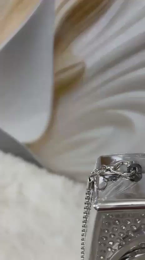 Load video: Luxury acrylic sling for women