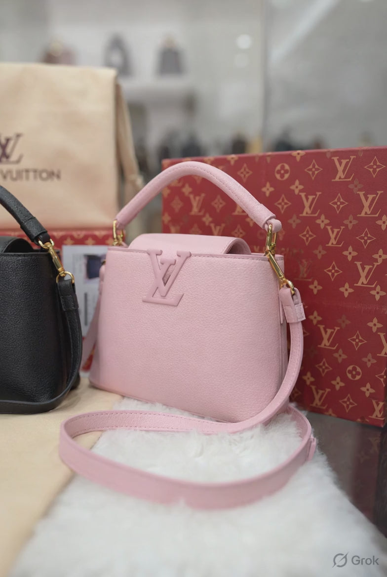 Load video: Lo Capucines Bag – Luxury Designer Handbag
