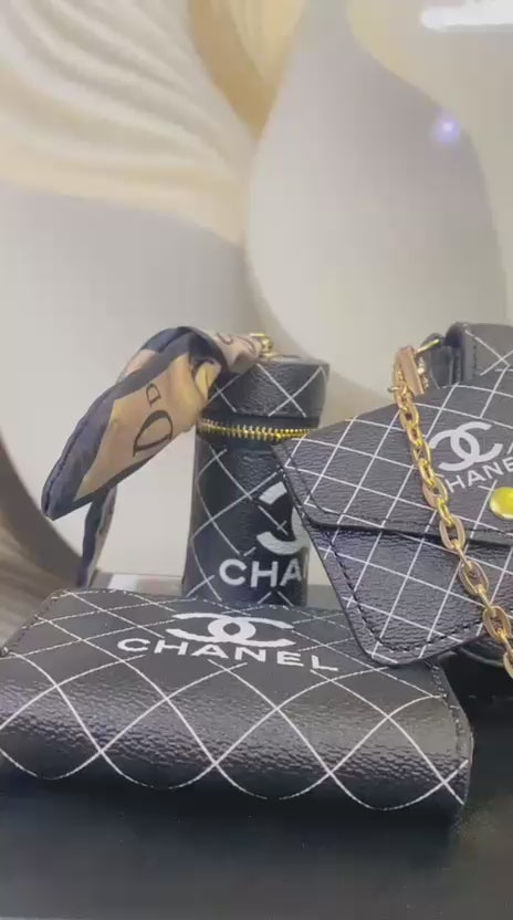 Load video: Ch Gift Set for Women – 4 in 1 Luxury Combo
