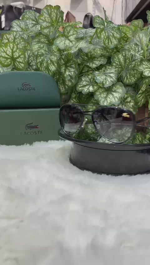 Load video: Lacsco Unisex Sunglasses – Premium Designer Shades with Box