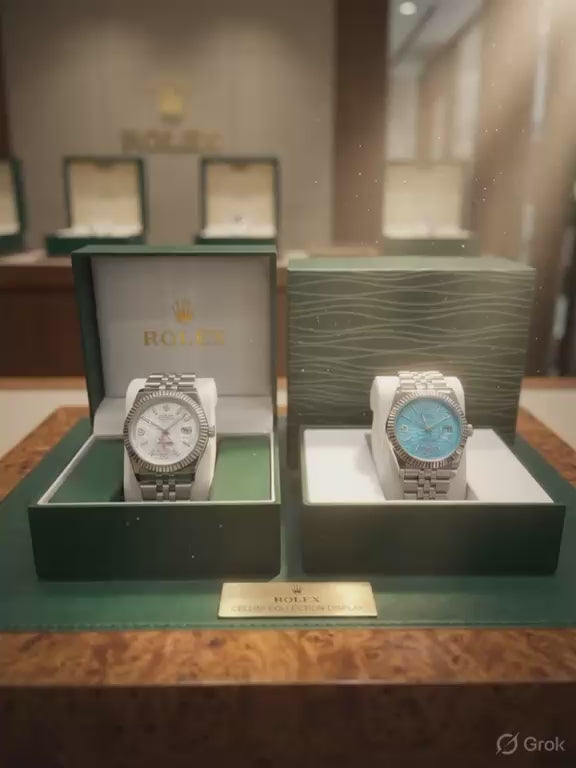 Load video: Rlx Automatic Watch for Men – Premium Luxury Wrist Watch