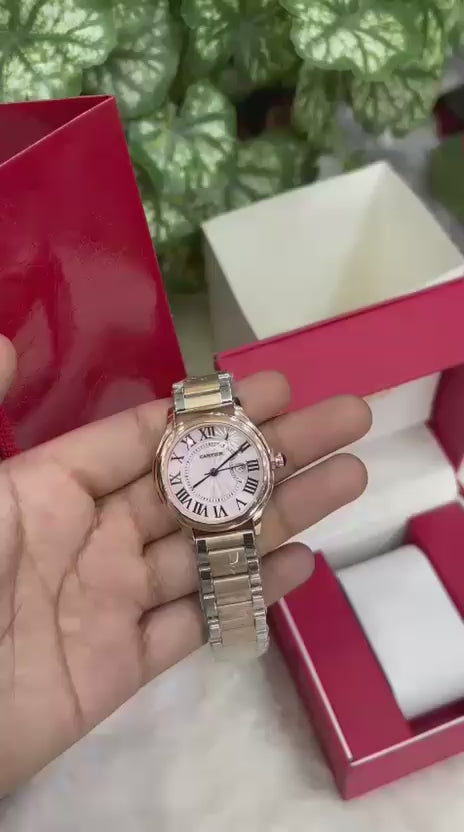 Load video: Car Watch for Women – Elegant Luxury Wrist Watch