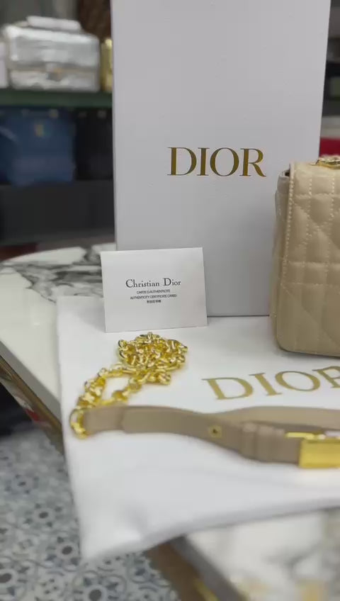 Load video: Luxury Chr  Dor Caro Bag for Women top notch quality